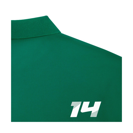 Aston Martin F1 2024 Herren Polohemd Alonso Kimoa Minimal