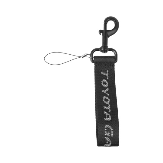 Toyota Gazoo Racing 2026 Schlüsselanhänger GR Strap schwarz