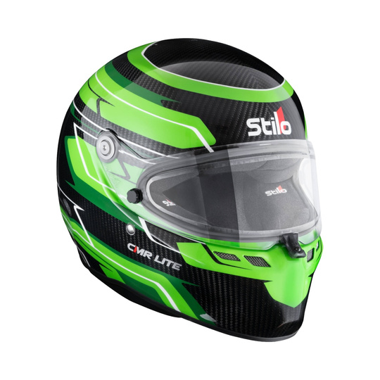 Stilo Helm ST6 CMR Carbon Lite Graphyc grün (CMR)