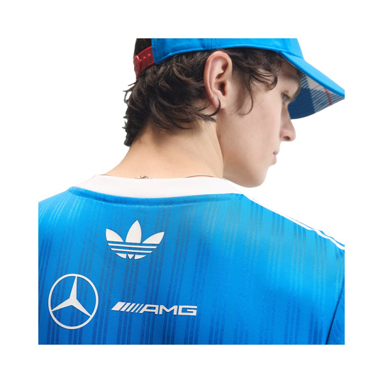 Mercedes AMG F1 2026 T-Shirt Authentic Blue Wonder