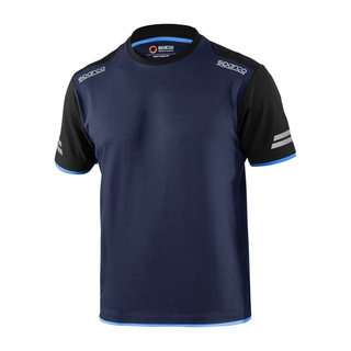 Sparco T-Shirt Tech marineblau