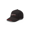 Porsche Motorsport 2025 Herren Baseballkappe Schwarz