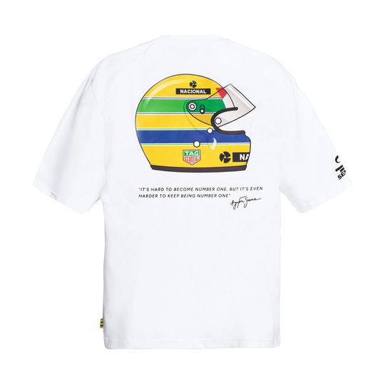 Ayrton Senna Collection 2026 Ayrton Senna T-Shirt TAG Heuer Helmet