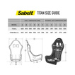 Sabelt Rennsitz TITAN XL (FIA-Zulassung)