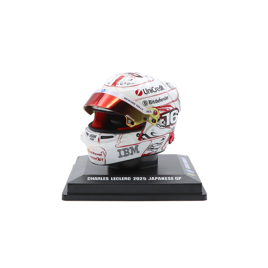 Scuderia Ferrari Miniaturhelm 1:5 Charles Leclec Japan GP