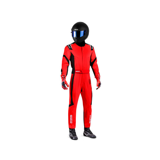 Sparco Kinder-Kartanzug Thunder rot (FIA)