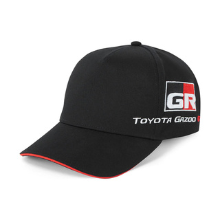 Toyota Gazoo Racing Herren Baseballkappe Side Logo Schwarz