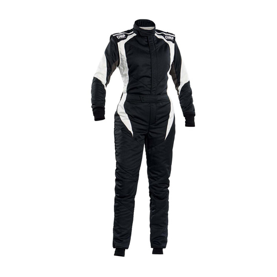 OMP Rennoverall FIRST-ELLE MY20 Schwarz (Homologation FIA)