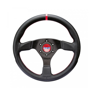 Sparco Lenkrad R383 Champion schwarz/rot