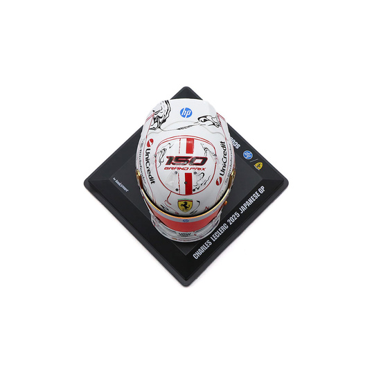 Scuderia Ferrari Miniaturhelm 1:5 Charles Leclec Japan GP