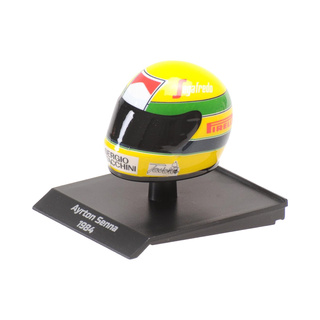 Ayrton Senna Collection Miniaturhelm 1:10