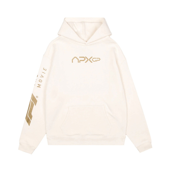 Apex GP Team Kapuzenpullover cremefarben