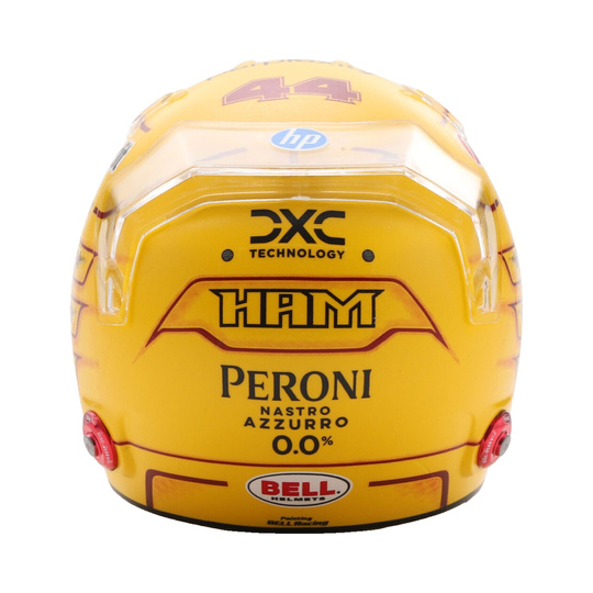 Scuderia Ferrari F1 Lewis Hamilton Miniaturhelm Monaco GP 1:5