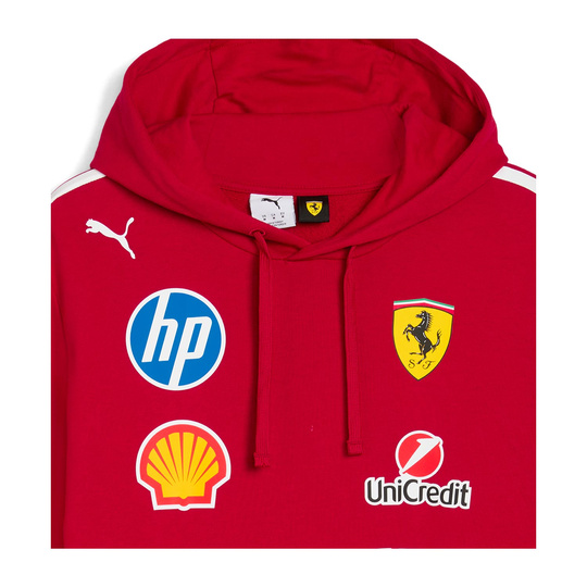 Scuderia Ferrari F1 2025 Kapuzenpullover für Kinder Team