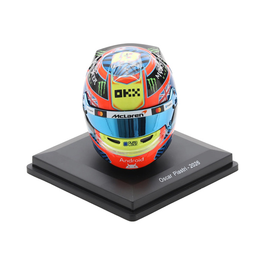 McLaren F1 2026 Oscar Piastri Miniaturhelm 1:5