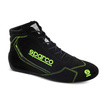 Sparco Schuhe Slalom MY22 schwarz/grün (FIA)