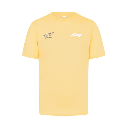 Formel 1 2024 Herren T-Shirt RDW Pale Banana