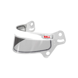 Bell Visieraufkleber Weiß