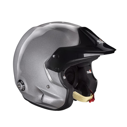 Stilo Helm Venti Trophy Jet Hans silber (FIA)