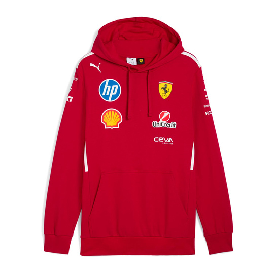 Scuderia Ferrari F1 2025 Kapuzenpullover für Kinder Team