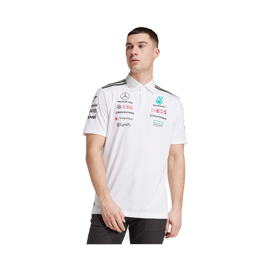 Mercedes AMG F1 Team Poloshirt weiß