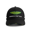 Aston Martin F1 2025 Herren Baseballkappe Team Schwarz