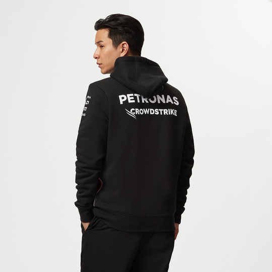 Herren Hoodie Team Schwarz Mercedes AMG F1 
