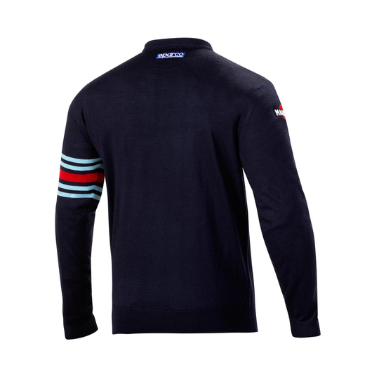 Sparco Sweatshirt Crew Neck Martini Racing marineblau