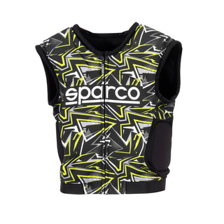 Sparco Schutzveste SJ PRO K-3 MY25 Schwarz-Gelb