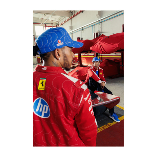 Ferrari F1 2025 Herren Baseballkappe Monza GP