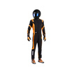 Sparco Kartanzug Thunder schwarz/orange (FIA)