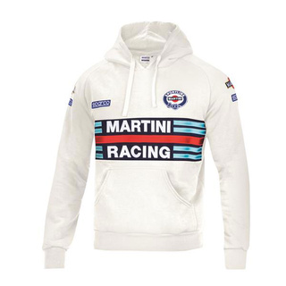Sparco Kapuzenpullover Martini Racing weiß