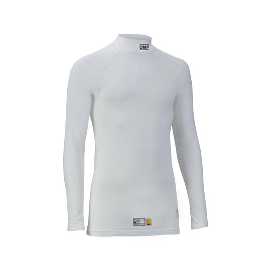 OMP Unterziehshirt mit Rollkragen Tecnica MY22 weiß (FIA)