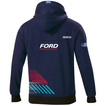 Sparco Herren Kapuzensweatjacke FORD PERFORMANCE