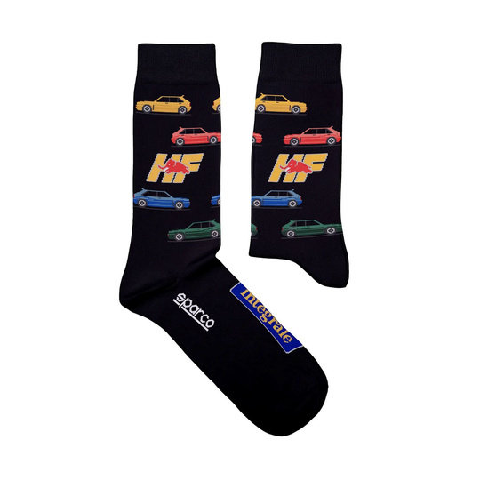 Sparco Socken Lancia Collection schwarz