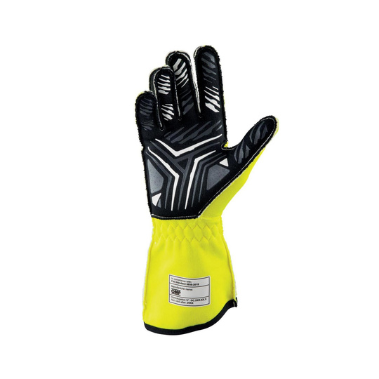 OMP Handschuh ONE-S MY20 Gelb (Homologation FIA)