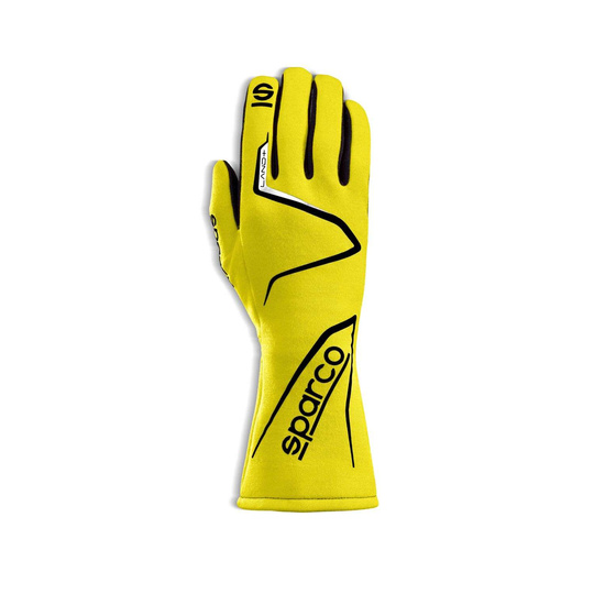 Sparco Handschuh LAND+ Gelb (Homologation FIA)