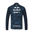 Red Bull Racing 2024 Team Sweatshirt mit 1/4-Reißverschluss für Herren