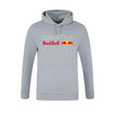 Red Bull Racing 2025 Herren Kapuzensweatjacke Logo Grau