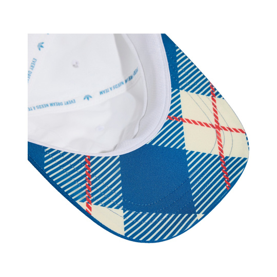 Mercedes AMG F1 2026 Cap mit flachem Schirm Blue Wonder