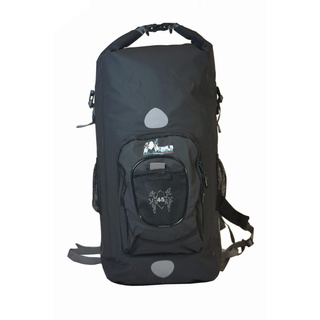 Amphibious Wasserdichter Rucksack OVERLAND PRO Schwarz