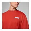 Formula 1 2025 Herren T-Shirt Heritage Logo Rot