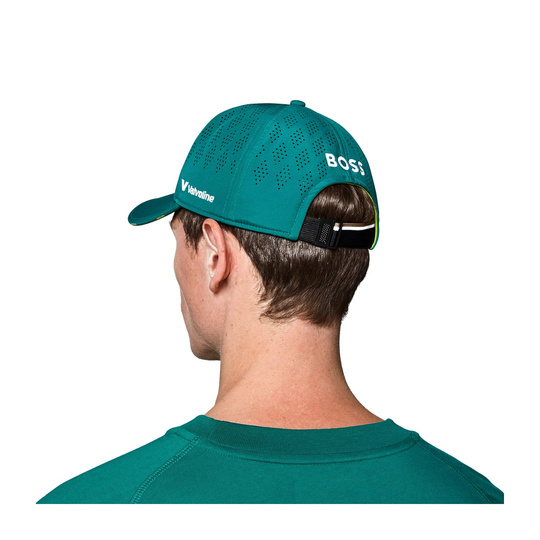 Aston Martin F1 2025 Herren Baseballkappe Team Grün