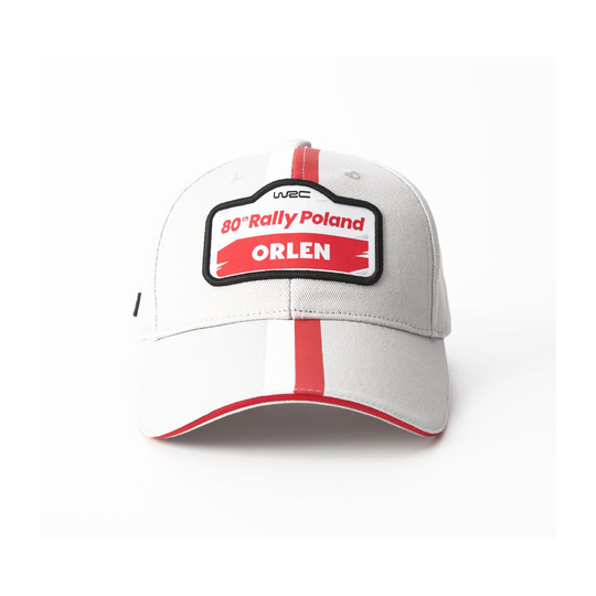Rally Poland Cap Stripe grau