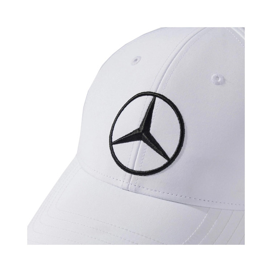 Mercedes AMG F1 2025 Herren Baseballkappe Team Weiß