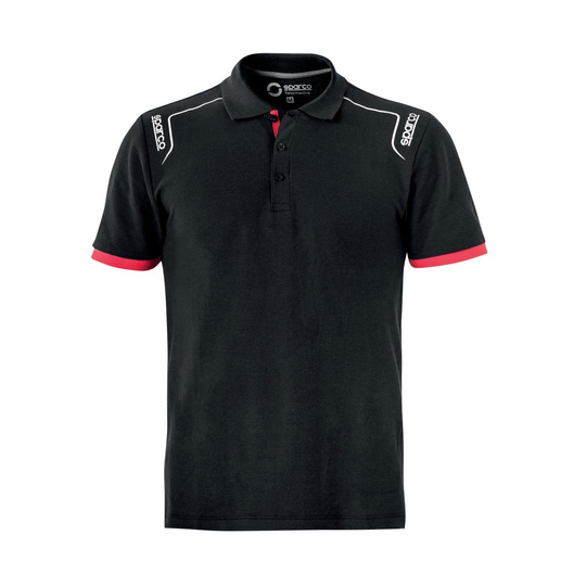 Sparco Poloshirt Portland schwarz