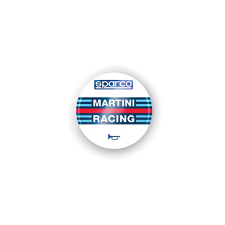 Sparco Hupenknopf-Emblem Martini Racing