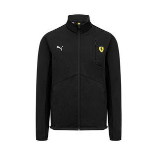 Herren Softshell Jacke 2024 Logo Ferrari F1 Schwarz