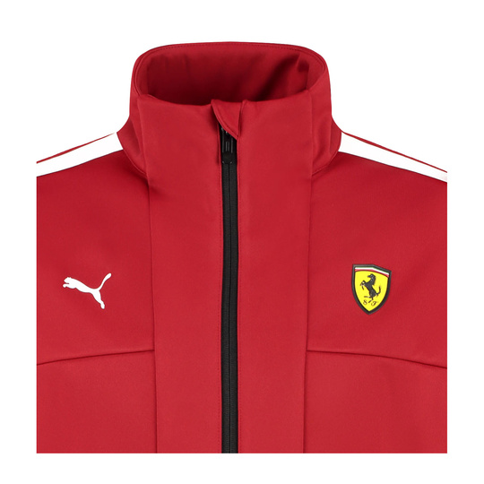 Scuderia Ferrari F1 2025 Herren Softshell Jacke Logo Rot