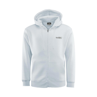 WRC 2024 Herren Kapuzensweatjacke Zipper Classic Grau